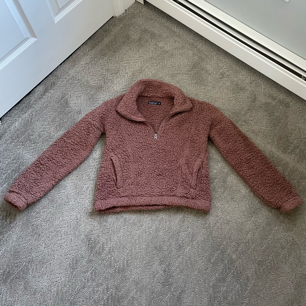 Cozy Sherpa pullover